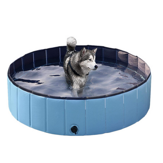Tear-Proof Pop-Up Foldable Outdoor Dog Swimming Pool & Bath