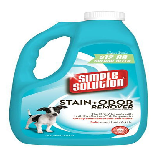 Simple Solution Stain and Odor Remover 1 Gallon, Pre-Priced