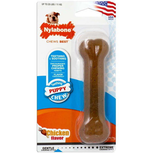 Nylabone Just for Puppies Teething Chew Toy Chicken, 1ea/SMall/Regular 1 ct