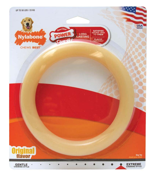 Nylabone Ring Power Chew Dog Toy Ring, Original, 1ea/Large/Giant 1 ct