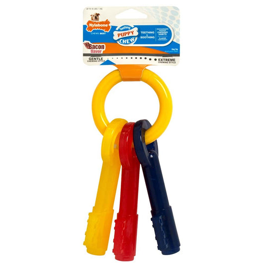 Nylabone Just for Puppies Teething Chew Keys Keys, 1ea/XS/Petite 1 ct