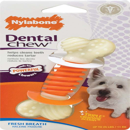 Nylabone PRO Action Dental Power Chew Durable Dog Toy Bacon, 1ea/SMall/Regular 1 ct