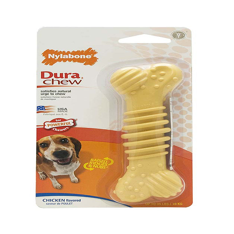 Nylabone Dura Chew Power Chew Textured Bone Flavor Medley, 1ea/Medium/Wolf 1 ct