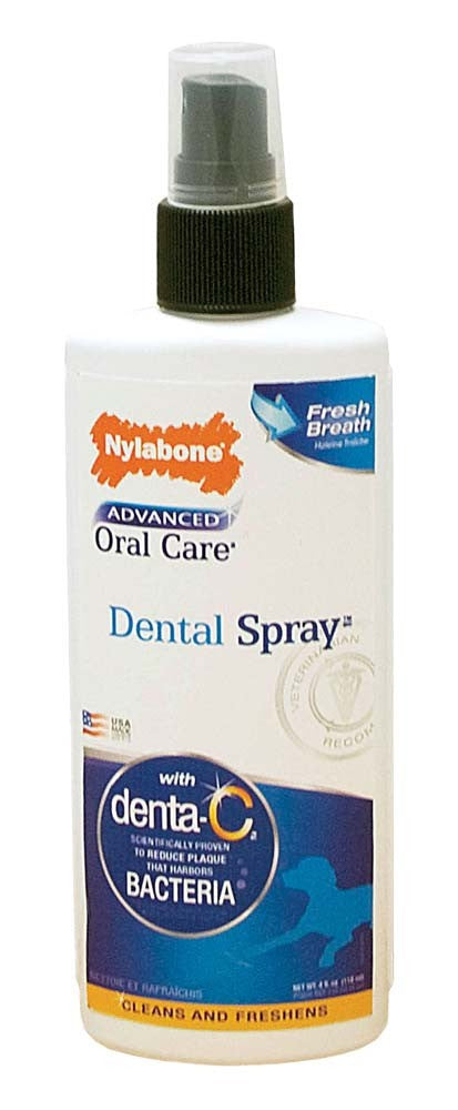 Nylabone Advanced Oral Care Dental Spray Fresh Breath, 1ea/4 Oz. 1 ct