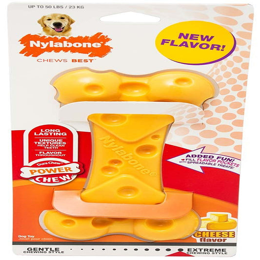 Nylabone DuraChew Cheese Bone Cheese Bone, Cheese, 1ea/Large/Giant 1 ct