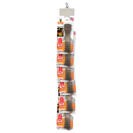 Nylabone Power Chew Camo Dog Toy Display 6 Count Clipstrip, 1ea