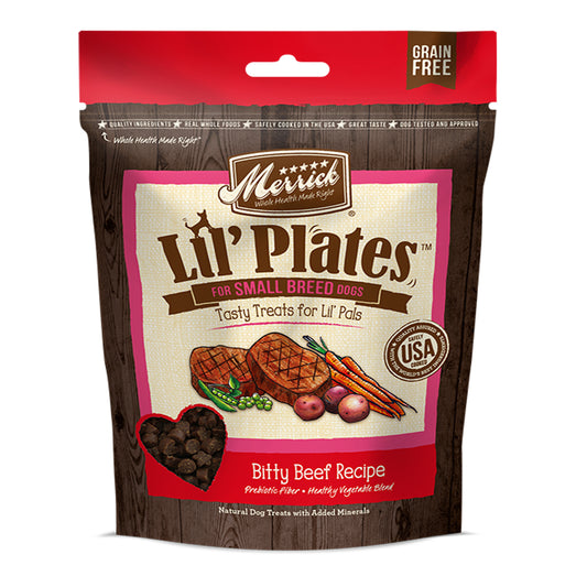 Merrick Lil' Plates Bitty Beef Recipe 7Oz