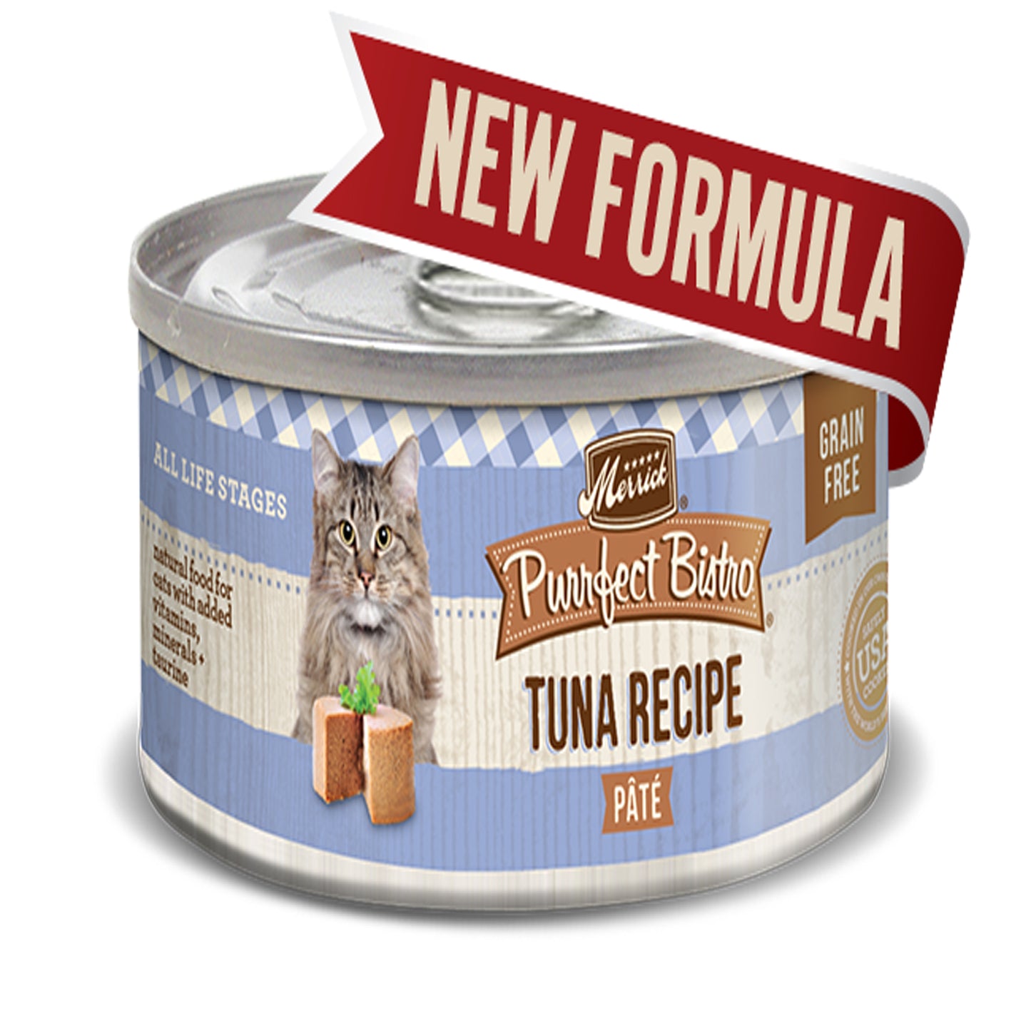 MERRICK CAT PURRFECT BISTRO TUNA PATE 3OZ(Case of 24)