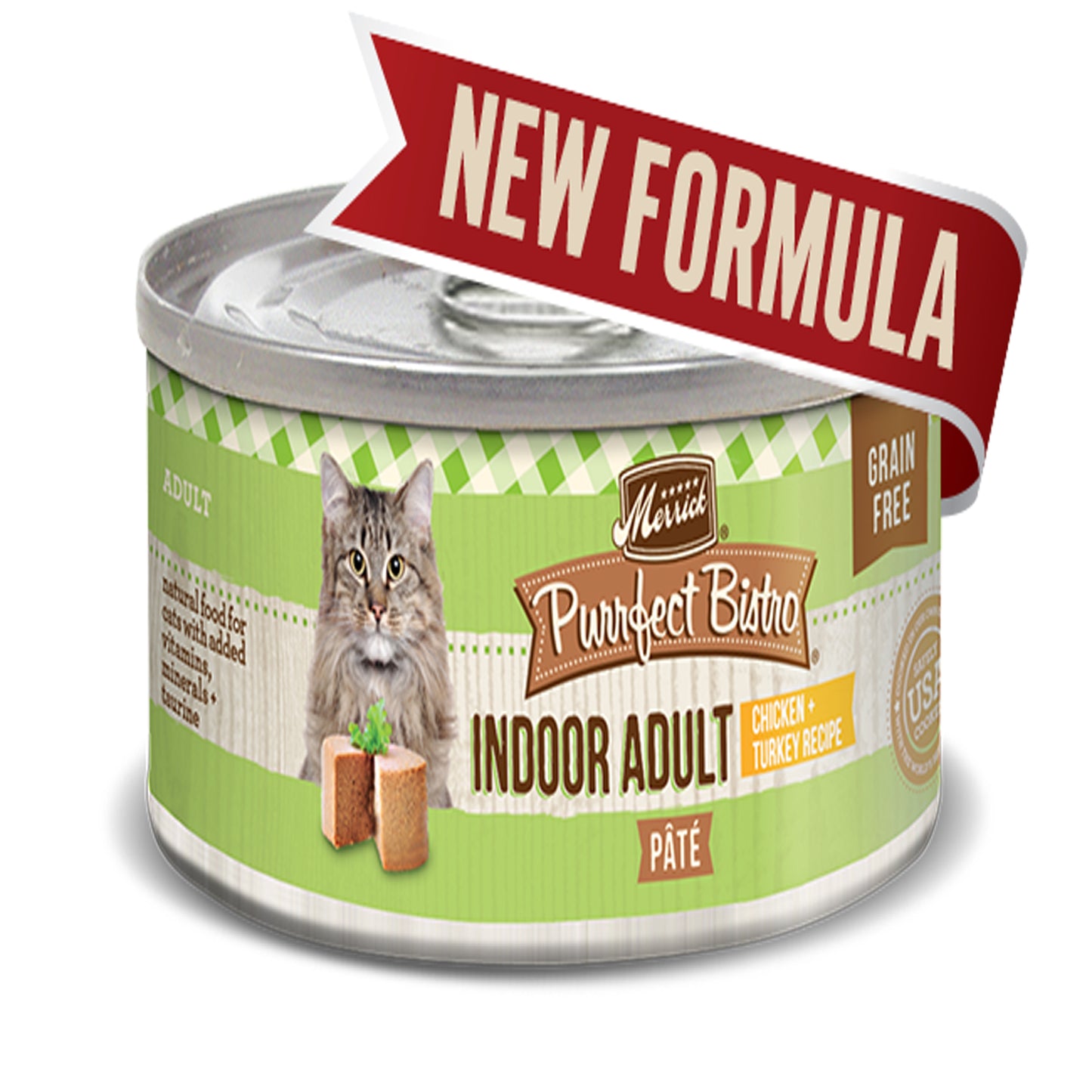 Merrick Cat Purrfect Bistro Pate Indoor Chicken 3 Oz.