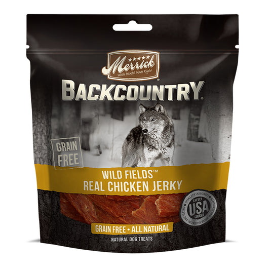 Merrick Backcountry Wild Fields Real Chicken Jerky 4.7 Oz.(Case Of 6)