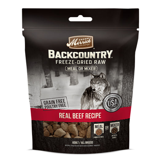 Merrick Dog Backcountry Freeze-Dried Beef 12.5 Oz.