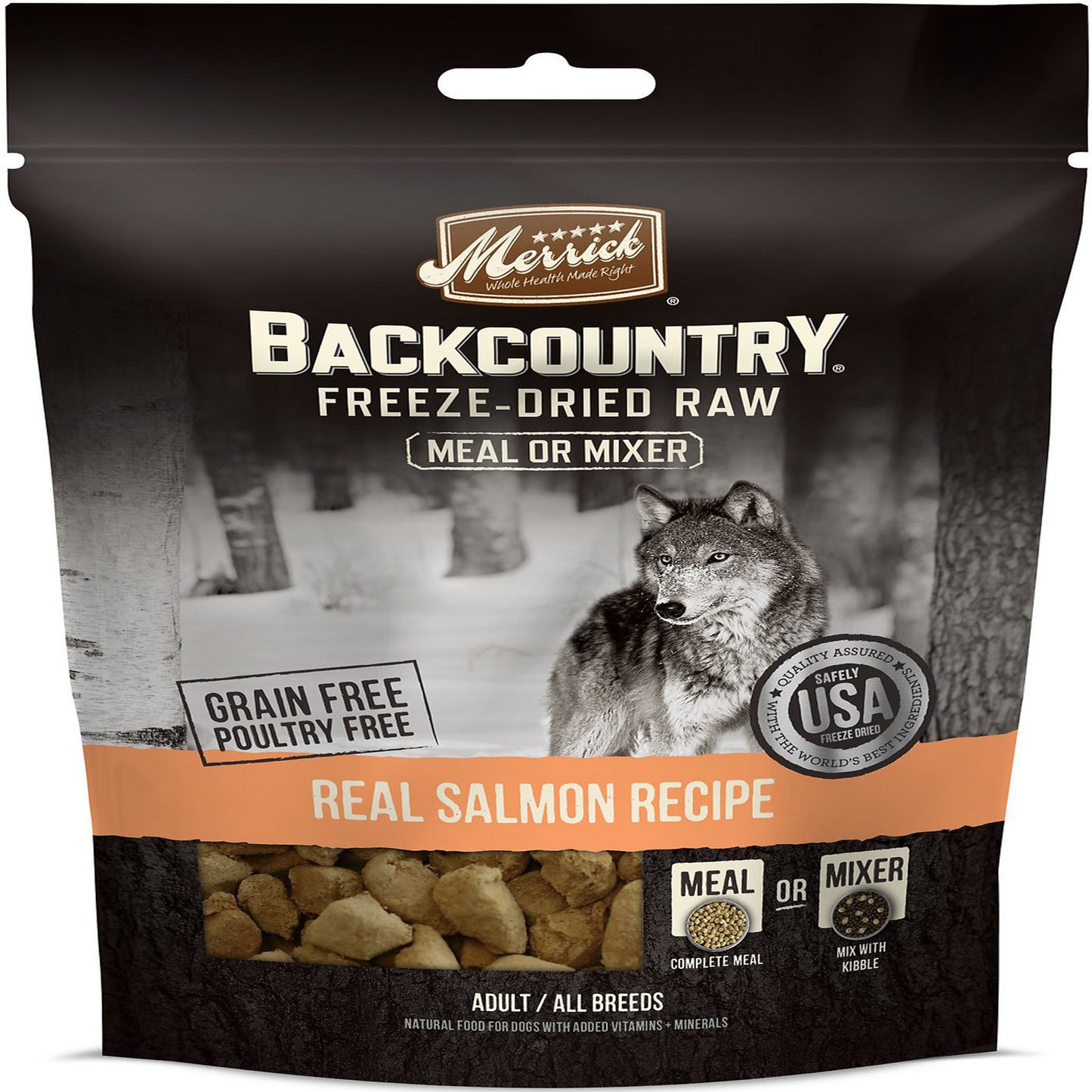 Merrick Dog Backcountry Freeze-Dried Salmon 12 Oz.