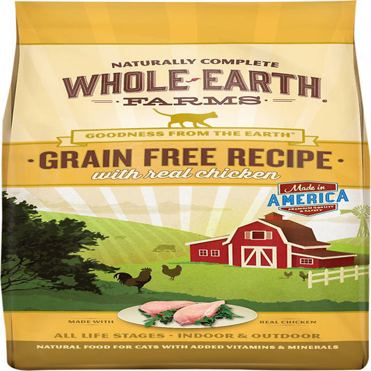 Whole Earth Farms Cat Grain Free Chicken 2.5Lb