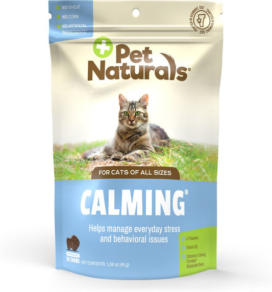 Pet Naturals Of Vermont Cat Chewable Calm 30Ct