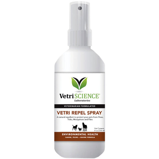 Vetriscience Dog Repel Flea and Tick Spray 8Oz