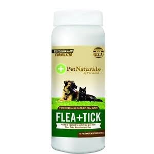 Pet Naturals Of Vermont Dog Protect Flea and Tick Wipes 60Ct
