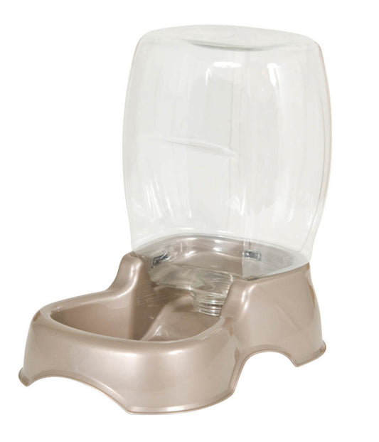 Petmate Pet Cafe Waterer Pearl Tan Small