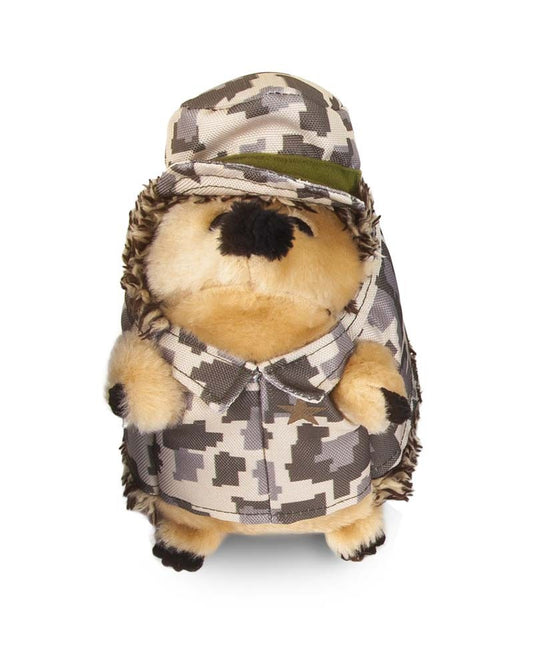 ZOOBILEE Army Heggies Plush Dog Toy Multi-Color One Size