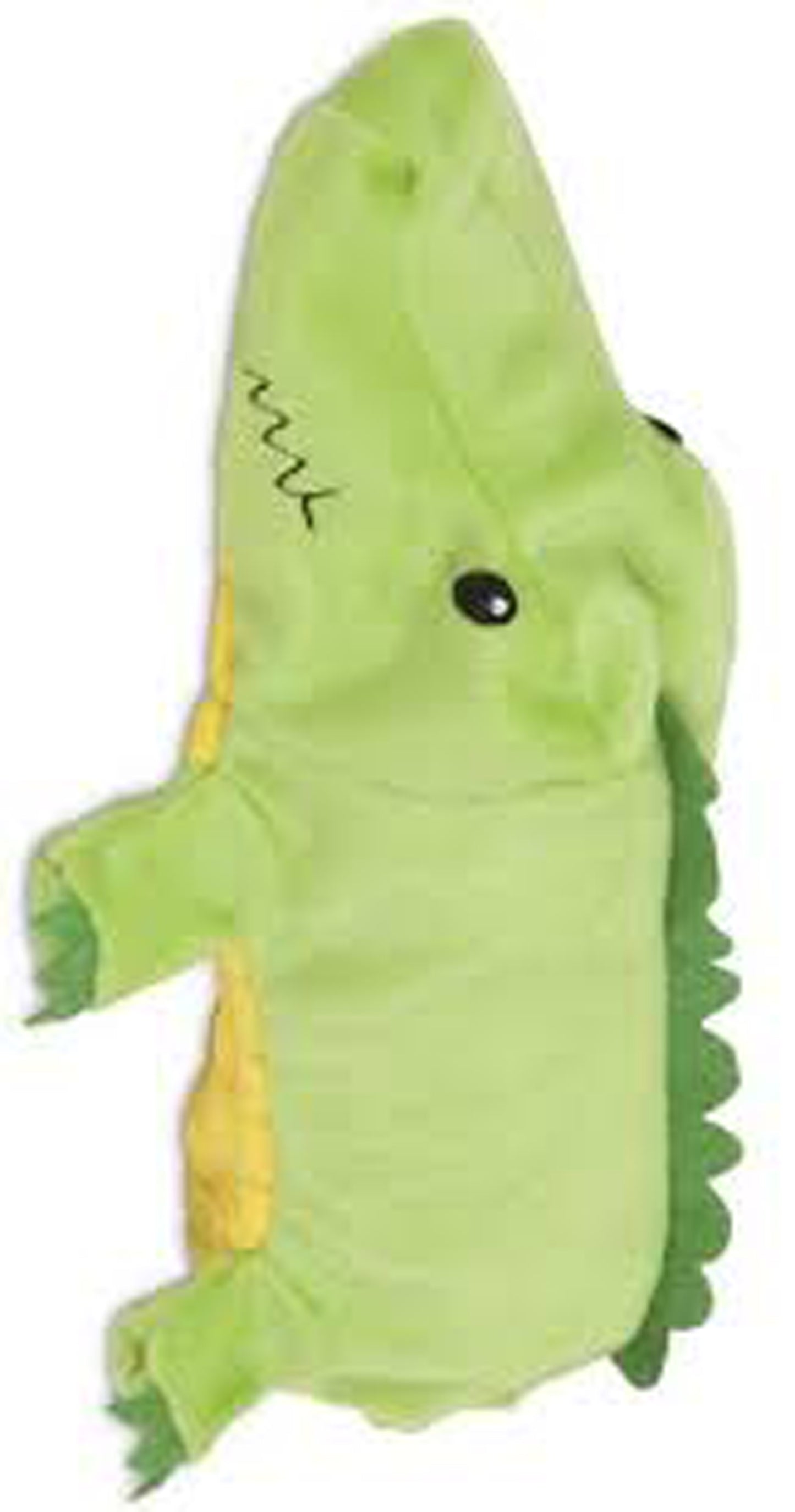 Booda Squeakbottles Gator Dog Toy Green Medium