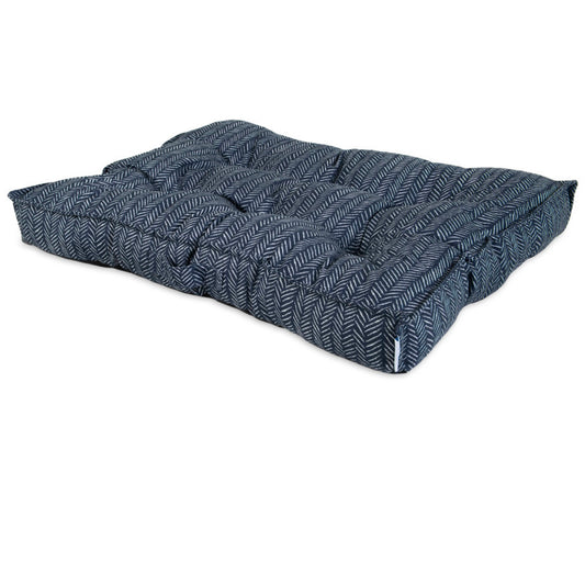 LA Z BOY Izzy Indoor/Outdoor Dog Mattress Navy 36In X 30