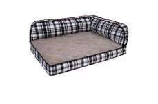 LA Z BOY Sadie Sofa Bed Spencer Plaid 38 in x 29 in