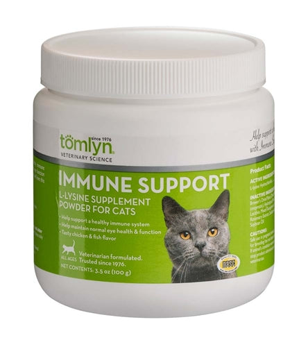 Tomlyn L-Lysine Cat Immune Support Powder 3.5 oz