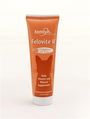 Tomlyn Felovite Ii With Taurine Supplement Gel For Cats 2.5 Oz