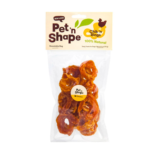 Pet 'N Shape Chik 'n Rings Dog Treat 4 oz