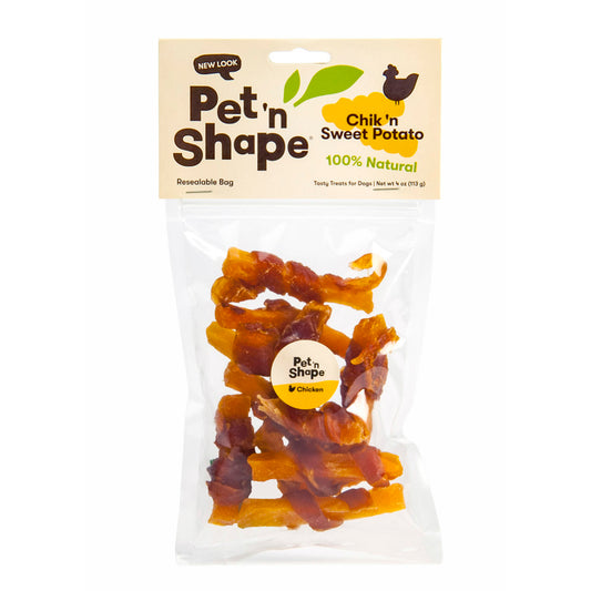 Pet 'N Shape Chik 'n Sweet Potato Dog Treat 4 oz