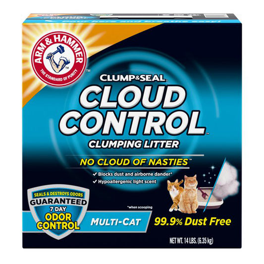Arm & Hammer Cloud Control Multi-Cat Clumping Cat Litter 14 lb