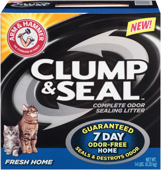 Arm & Hammer Clump & Seal Fresh Home Cat Litter 14 lb