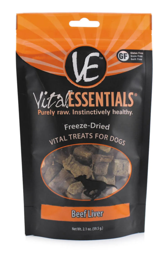 Vital Essentials Fd Vital Beef Liver Treat 2.1Oz