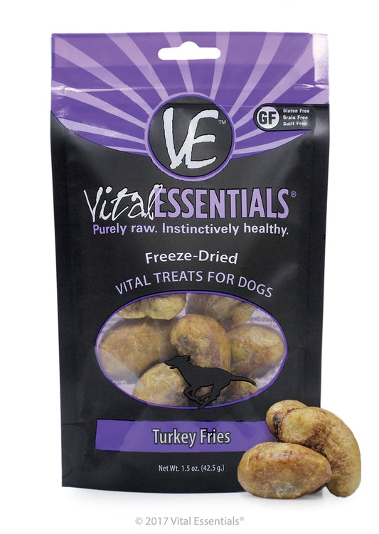 Vital Essentials Fd Vital Turkey Fries Treats 1.5Oz