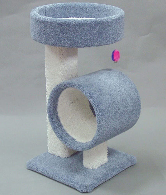 North American Pet Pedestal with Tall Tunnel Pedestal Assorted 32 in