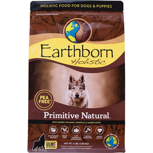 Earthborn Dog Grain-Free Natural Primitive 4lbs.