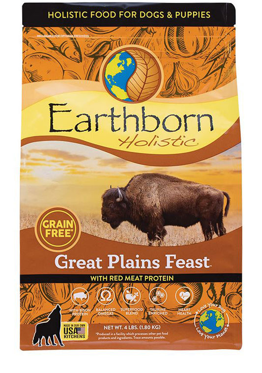 Earthborn Dog Grain-Free Great Plains Feast 4lbs.