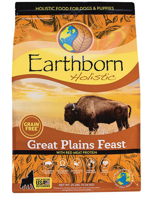 Earthborn Dog Grain-Free Great Plains Feast 25lbs.