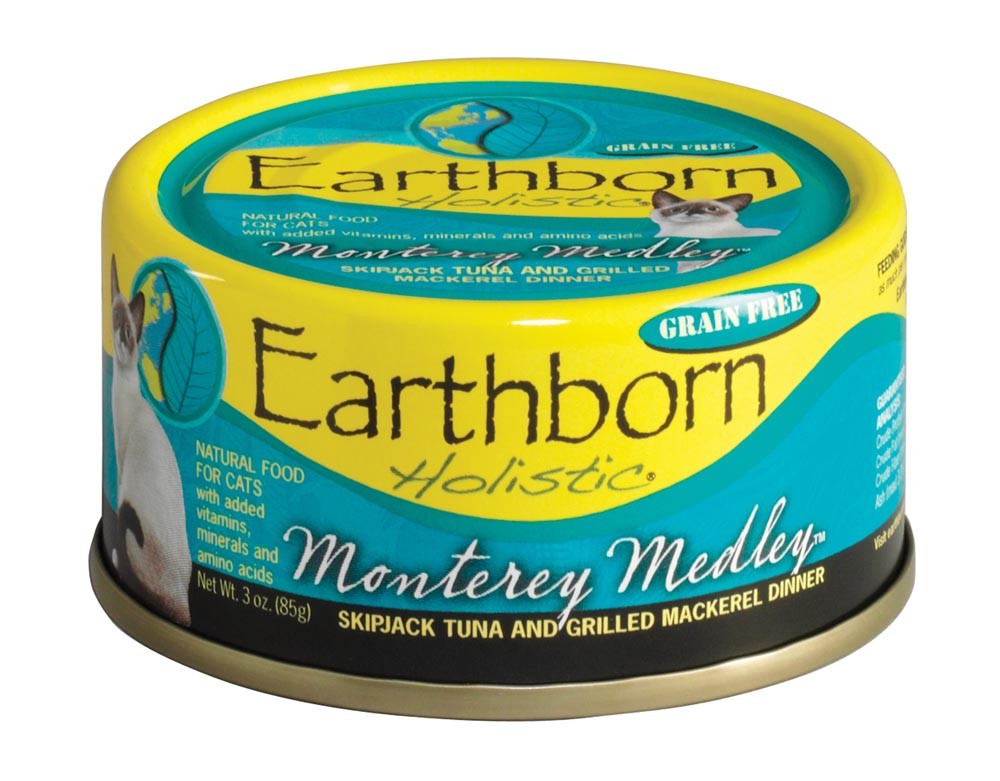 Earthborn Cat Grain Free Monterey Medley 3oz (Case of 24)