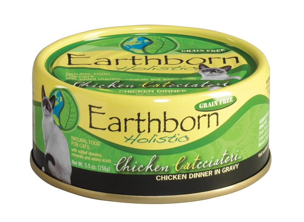 Earthborn Cat Grain Free Chicken Catcciatori 5.5oz (Case of 24)