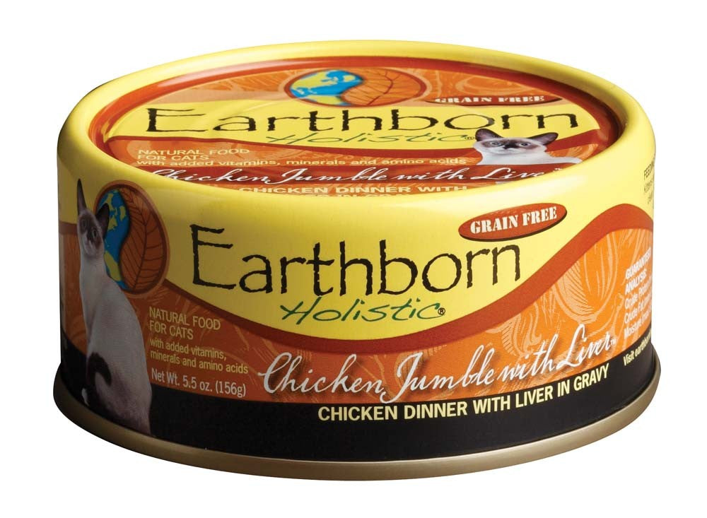 Earthborn Cat Grain Free Chicken Jumble 5.5oz (Case of 24)