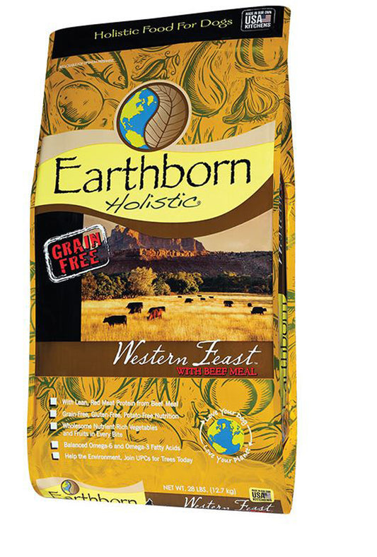 Earthborn Dog Grain-Free Western Feast 28lbs.