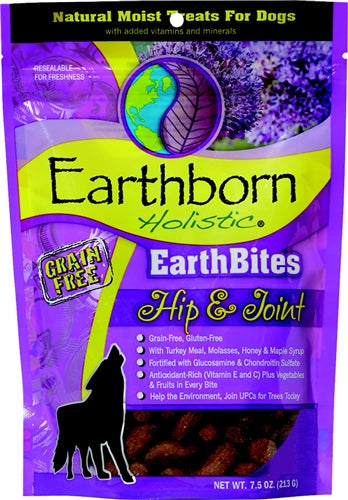 Earthborn Dog Earthbites Hip & Joint Treats 7.5oz (Case of 8)