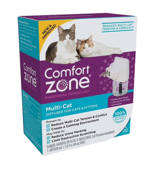 Comfort Zone Cat Multi-Cat Diffuser 1Pk