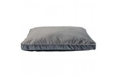 Dallas Gusseted Faux Velvet Dog Bed 29 In By 39 In