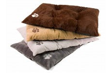 DMC Bone Applique Tufted Dog Bed
