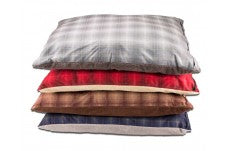 Dallas Reversible Brushed Plaid Pet Bed Assorted 35 In By 44 In