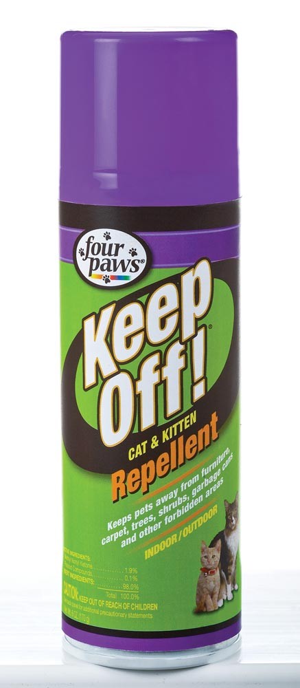 Four Paws Keep Off! Indoor and Outdoor Cat and Dog Repellent 6 Ounces