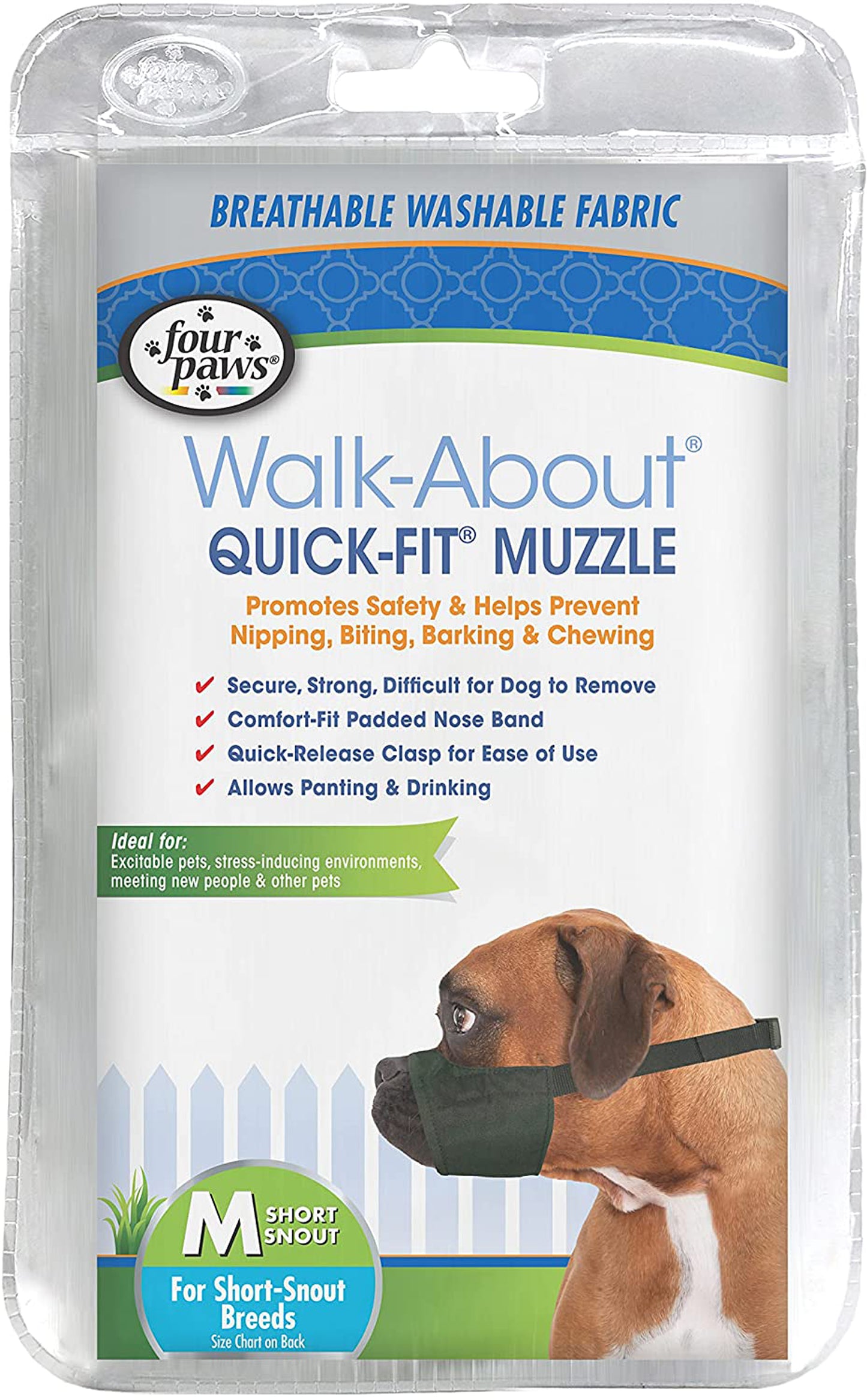 Four Paws Quick Fit Dog Muzzle 3XL