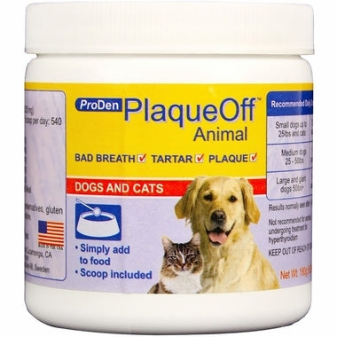 Proden - Plaqueoff Dental Powder For Dogs and Cats 240G