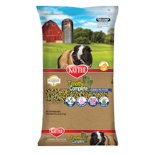 Kaytee Timothy Complete Guinea Pig Food 1ea/9.5 lb